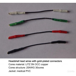 Провода litz 5N OCC copper головки звукоснимателя